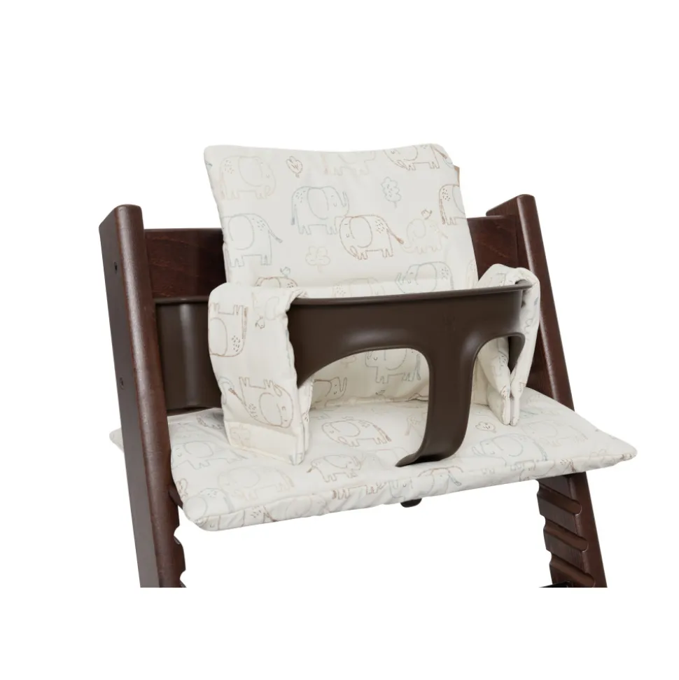 Coussin d’assise chaise haute bébé elephant tales