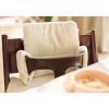 Coussin d’assise chaise haute bébé cloudy rib oatmeal