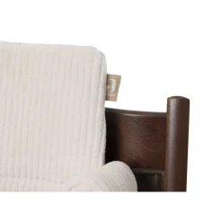 Coussin d’assise chaise haute bébé cloudy rib oatmeal