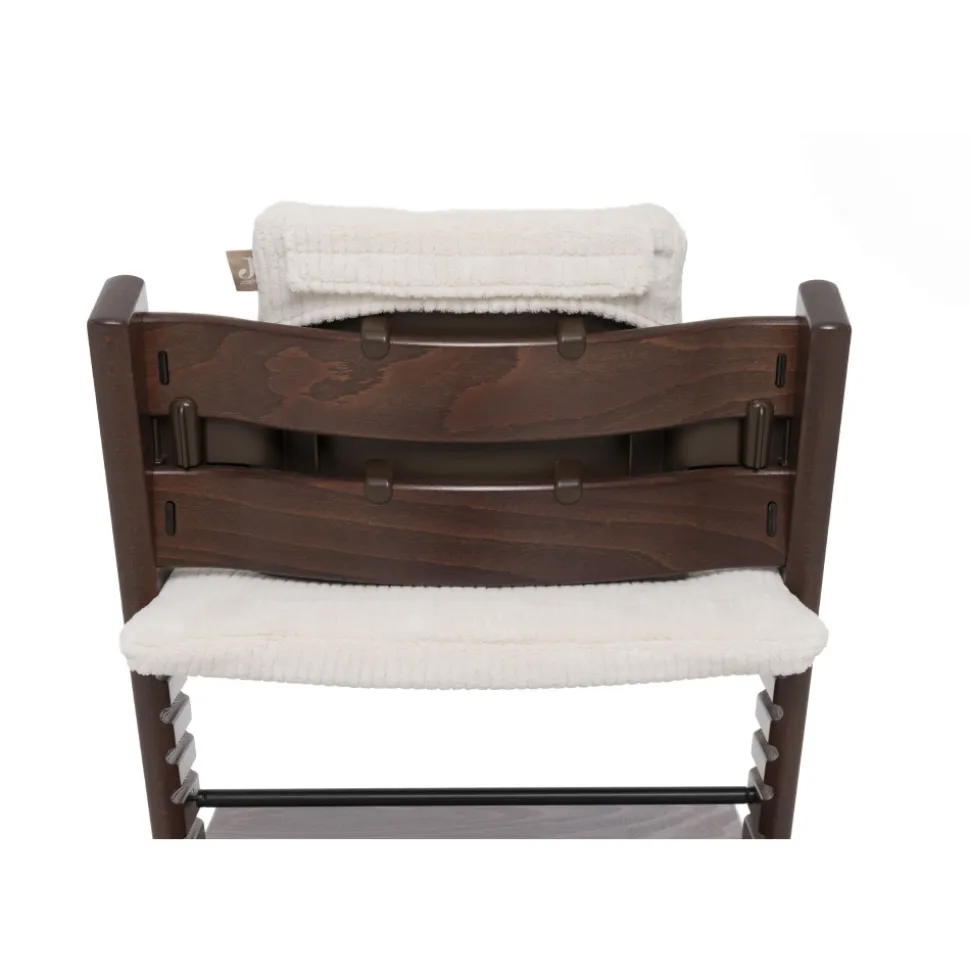 Coussin d’assise chaise haute bébé cloudy rib oatmeal