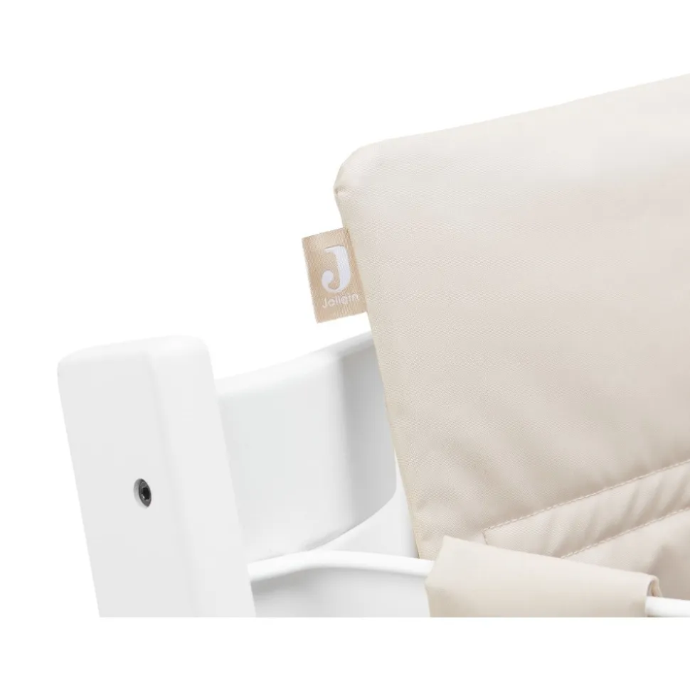 Coussin d’assise chaise haute bébé nougat