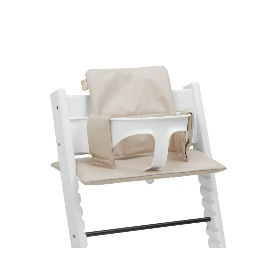 Coussin d’assise chaise haute bébé nougat