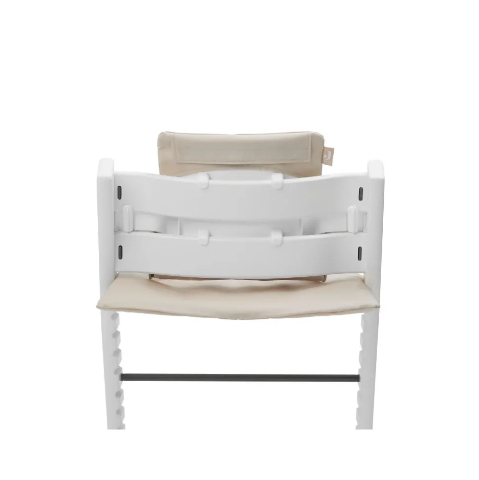 Coussin d’assise chaise haute bébé nougat