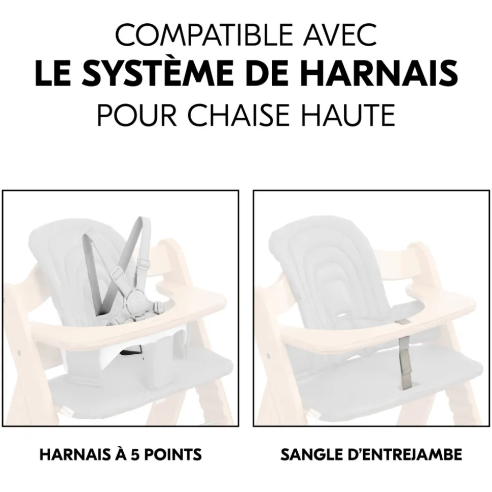 Coussin d'assise pour chaise haute dark grey