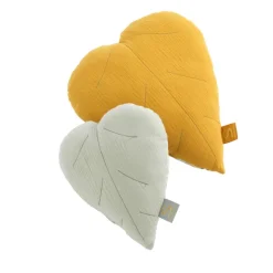 Coussin déco bébé vert tilleul promenons nous