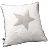 Coussin déco étoile merlin 40x40cm