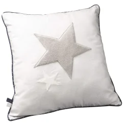 Coussin déco étoile merlin 40x40cm