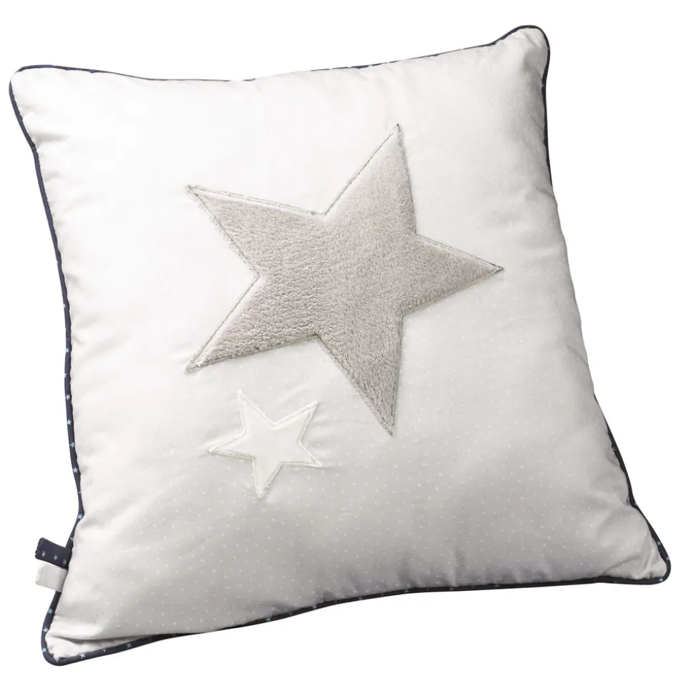 Coussin déco étoile merlin 40x40cm