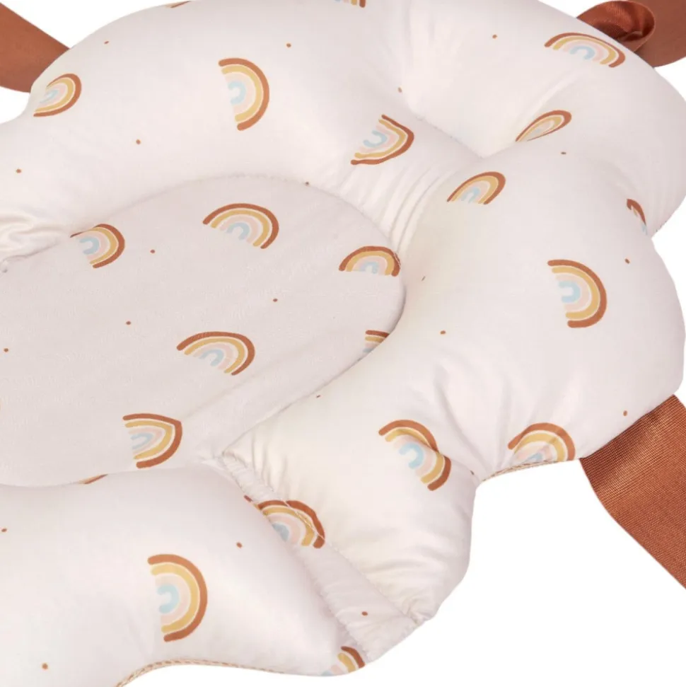 Coussin de bain arc-en-ciel
