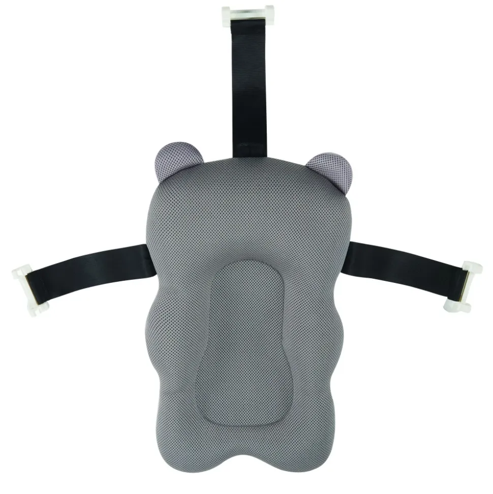 Coussin de bain panda gris