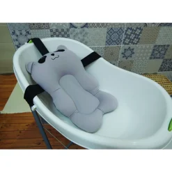 Coussin de bain panda gris