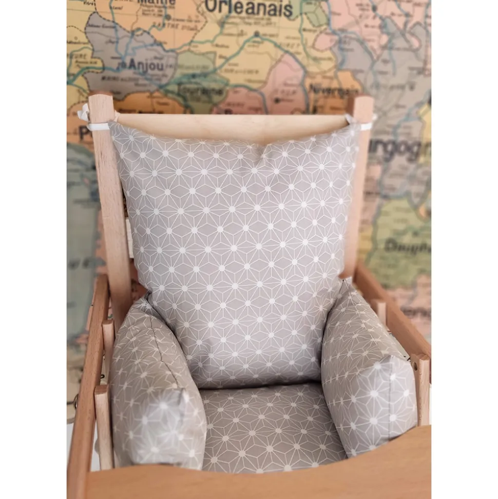 Coussin de chaise haute bébé ouatiné
