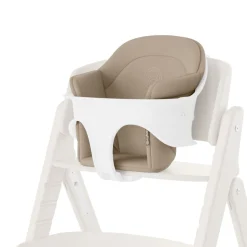 Coussin de chaise haute click & fold almond beige