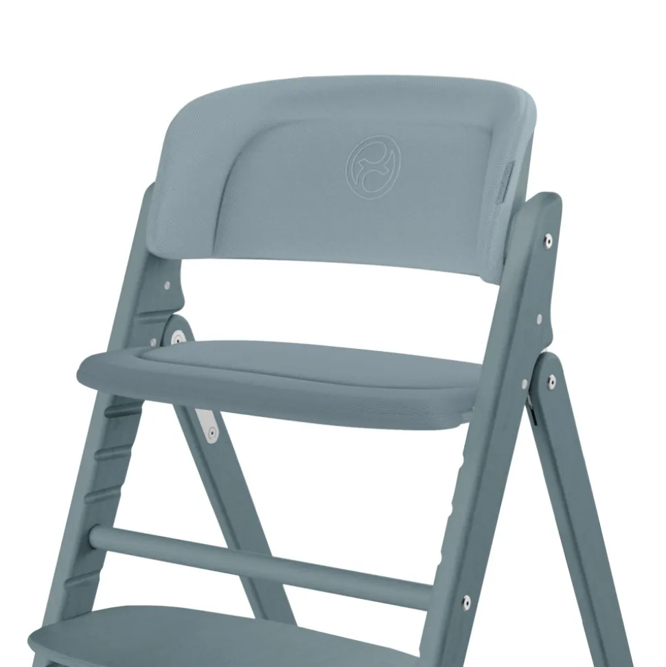 Coussin de chaise haute click & fold stone blue