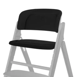Coussin de chaise haute click & fold stunning black