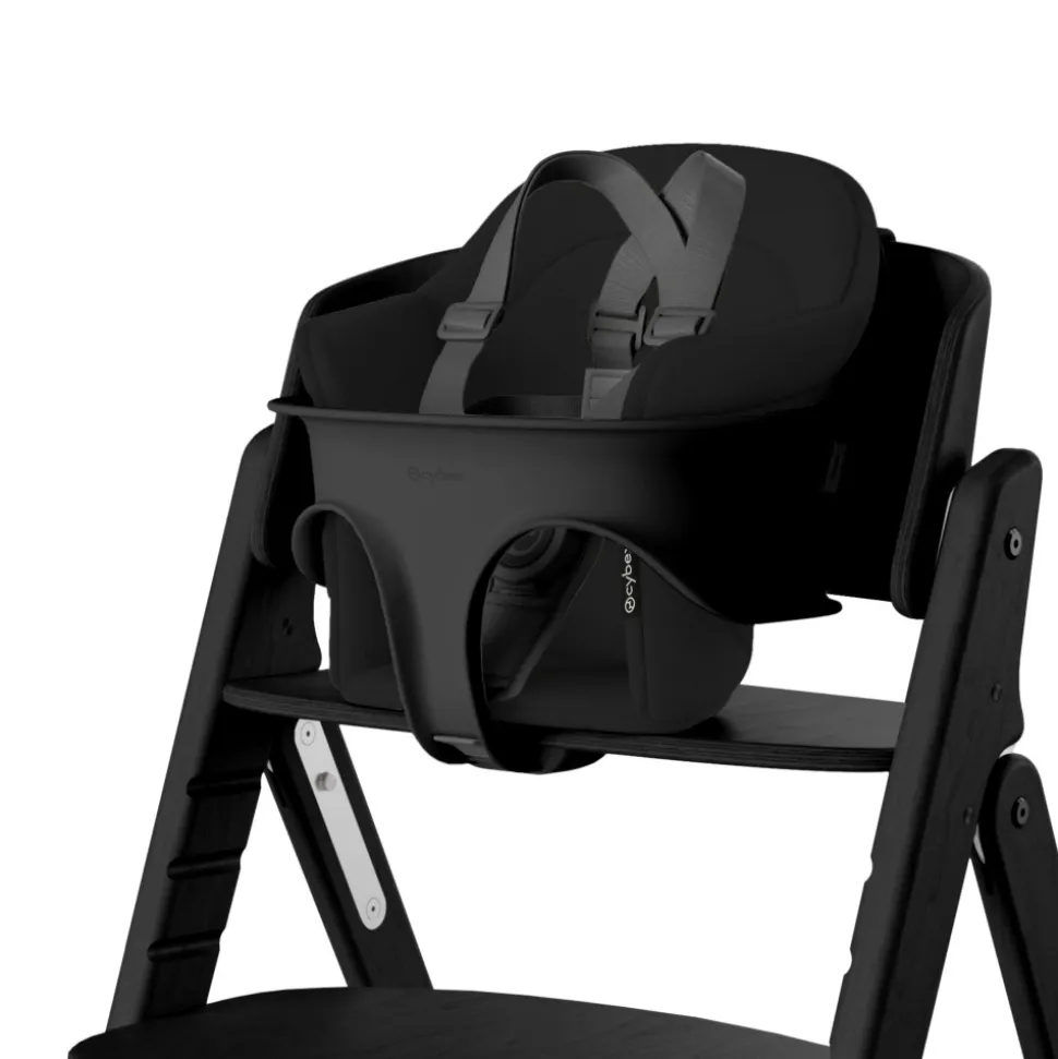 Coussin de chaise haute click & fold stunning black