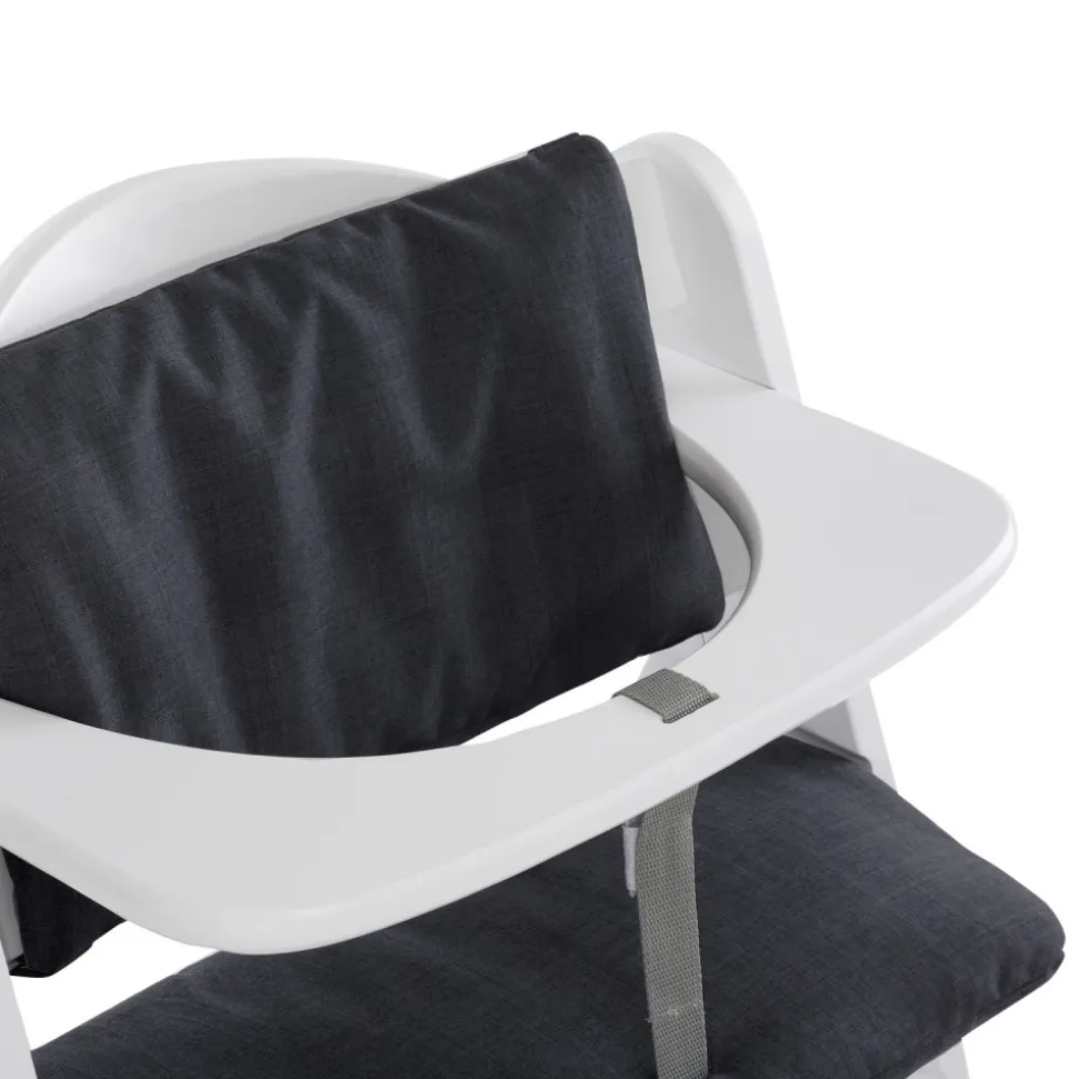 Coussin de chaise haute deluxe noir