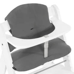 Coussin de chaise haute select muslin dark grey