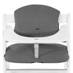 Coussin de chaise haute select muslin dark grey