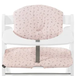 Coussin de chaise haute select jersey flowers rose