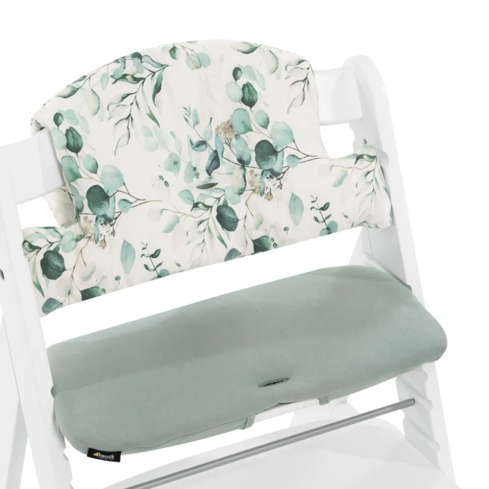 Coussin de chaise haute select jersey leaves mint