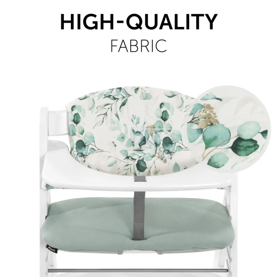 Coussin de chaise haute select jersey leaves mint