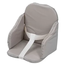 Coussin de chaise pvc gris