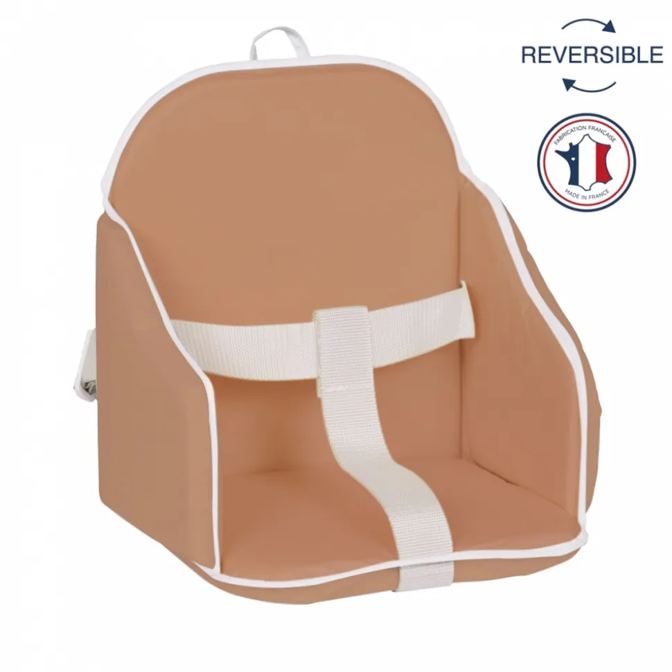 Coussin de chaise pvc à sangles pvc cassonade