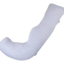 Coussin de grossesse et d'allaitement en forme de j