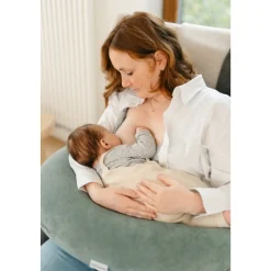Coussin de maternité buddy allaitement corduroy green
