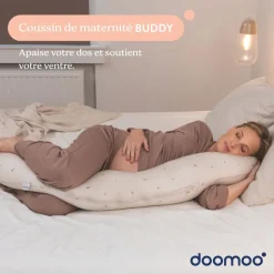 Coussin de maternité buddy allaitement mushrooms