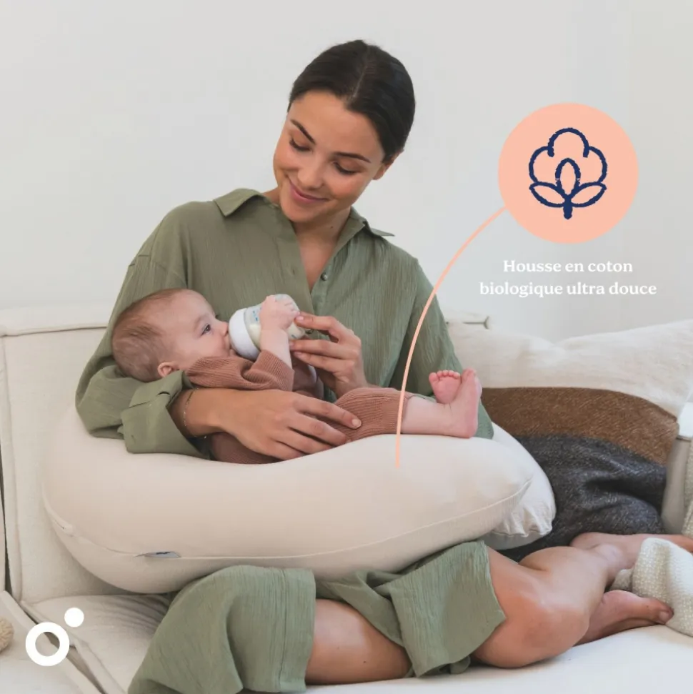 Coussin de maternité buddy allaitement tetra sand