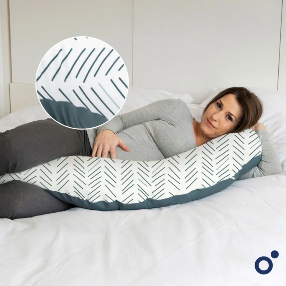 Coussin de maternité buddy allaitement ethnic petrol