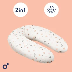 Coussin de maternité buddy allaitement peaches