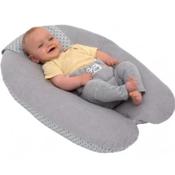 Coussin de maternité évolutif multirelax éponge gris