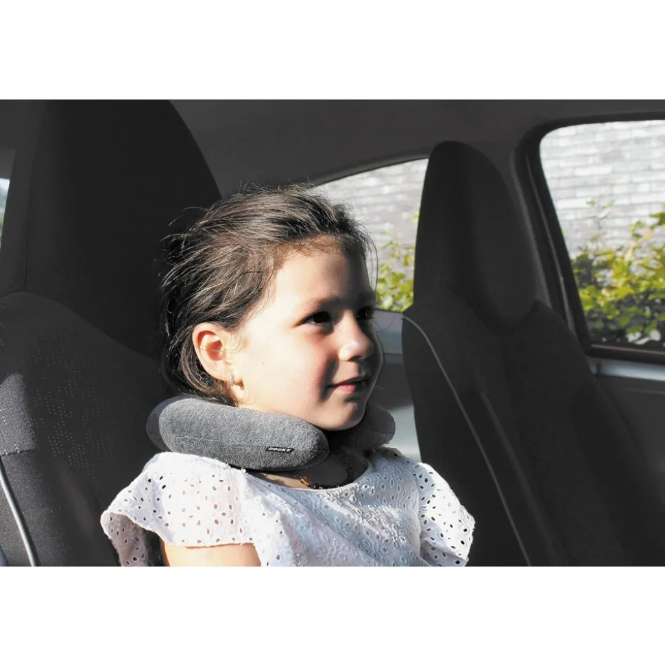 Coussin de voyage enfant gris