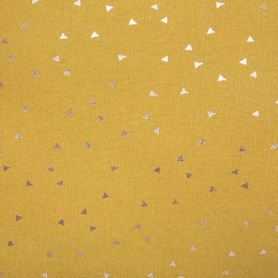 Coussin enfant oya nuage jaune moutarde