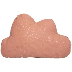 Coussin enfant oya nuage rose terracotta