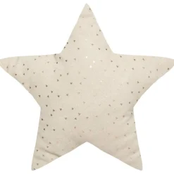Coussin enfant oya étoile beige