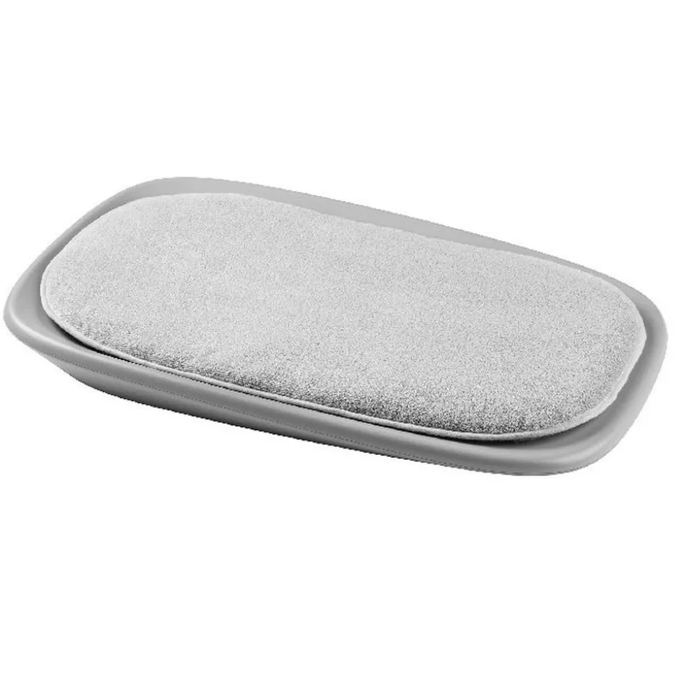 Coussin en éponge pour matelas à langer- gris