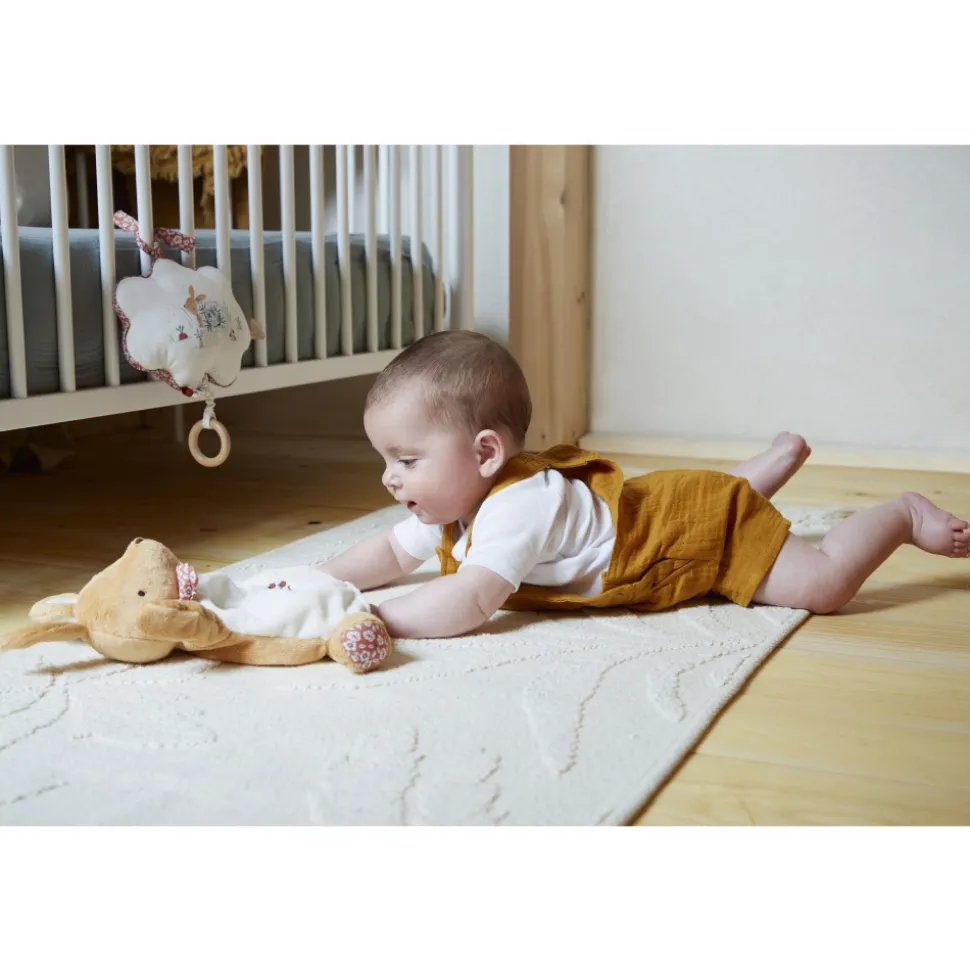 Coussin musical mon petit lapin 15 cm