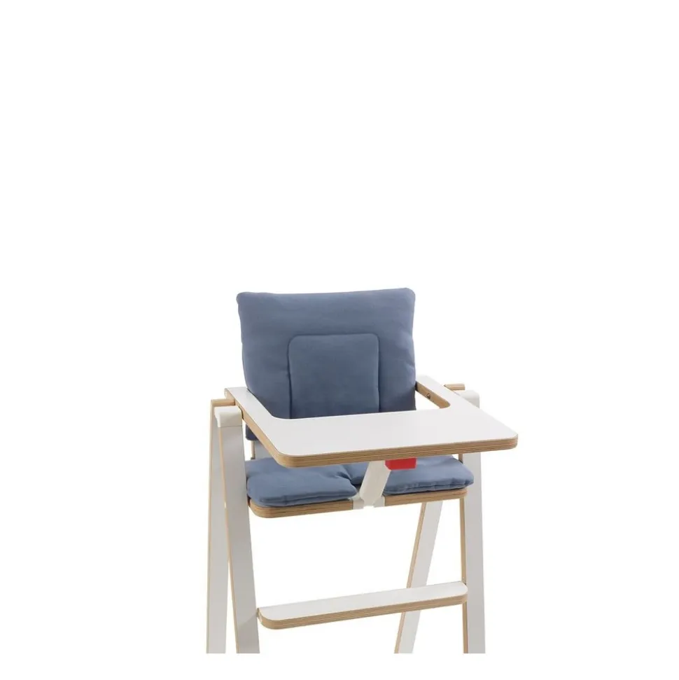 Coussin pour chaise haute blue velvet