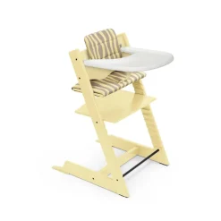 Coussin pour chaise haute tripp trapp jaune citronné