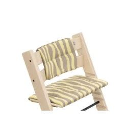 Coussin pour chaise haute tripp trapp jaune citronné