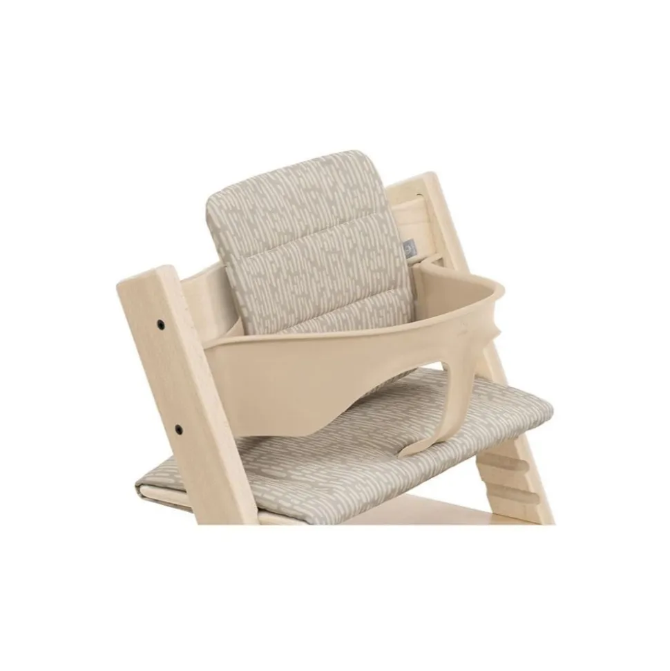 Coussin pour chaise haute tripp trapp beige boisé