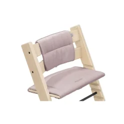 Coussin pour chaise haute tripp trapp mauve bruyère