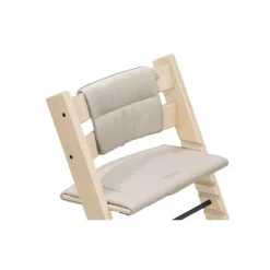 Coussin pour chaise haute tripp trapp beige