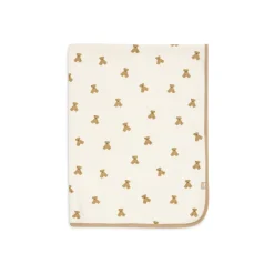 Couverture bébé little waffle 75x100 cm mini teddy bear