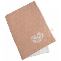 Couverture bébé petit coeur