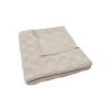 Couverture bébé tricot 100 x 150 cm box knit warm sand